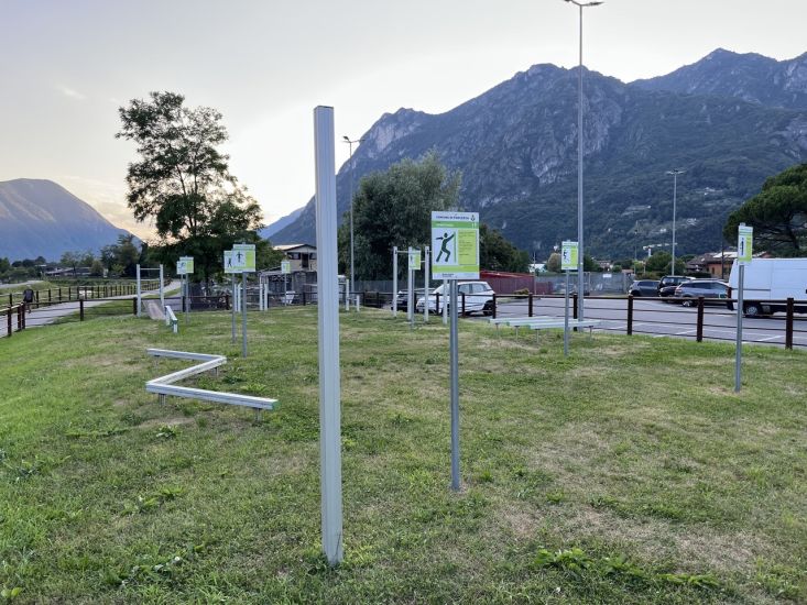 Outdoor Workout park (green)