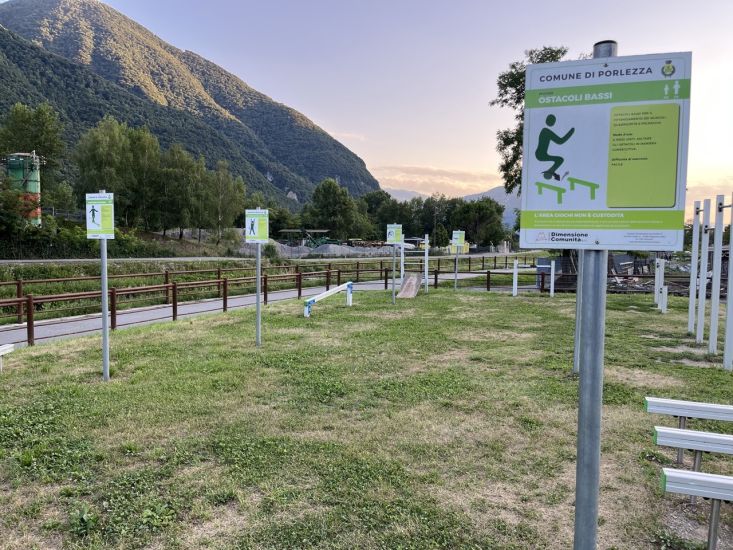 Outdoor Workout park (green)