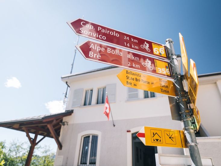 Monte Bre - Kabelbaan Trein