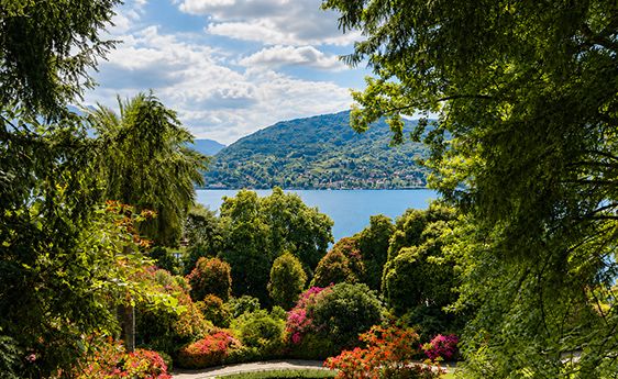 Botanische tuinen en villa's